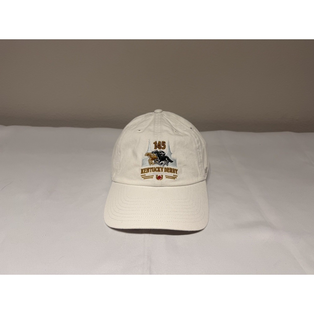 145 Kentucky Derby Churchill Downs White '47 Trawler Clean Up Hat